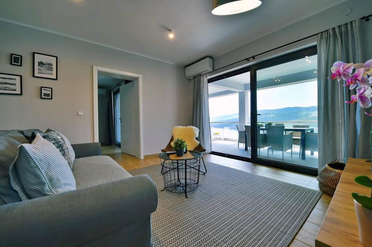 Apartment Vanilla I With Beautiful Seaview Рабац Екстериор снимка